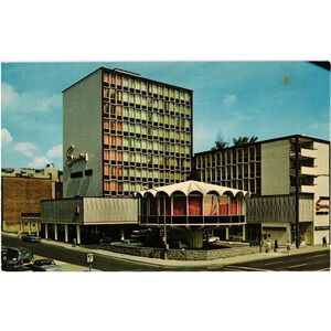 SEAWAY MOTOR INN, Guy at Dorchester Boulevard, Montreal, Quebec Canada Postcard